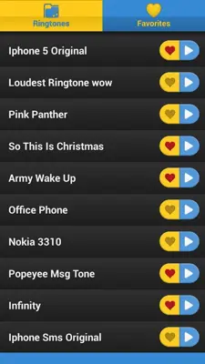 Hot Ringtones android App screenshot 0